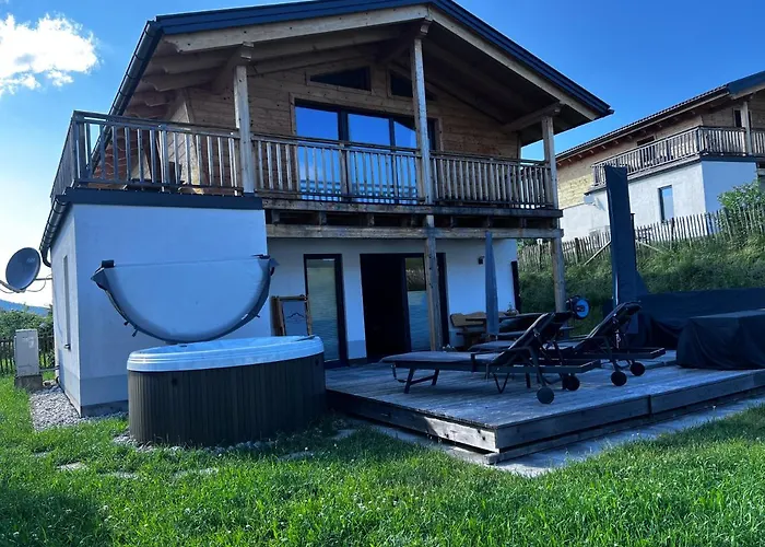 شاليه Charivari Mit Whirlpool, Sauna & Garten